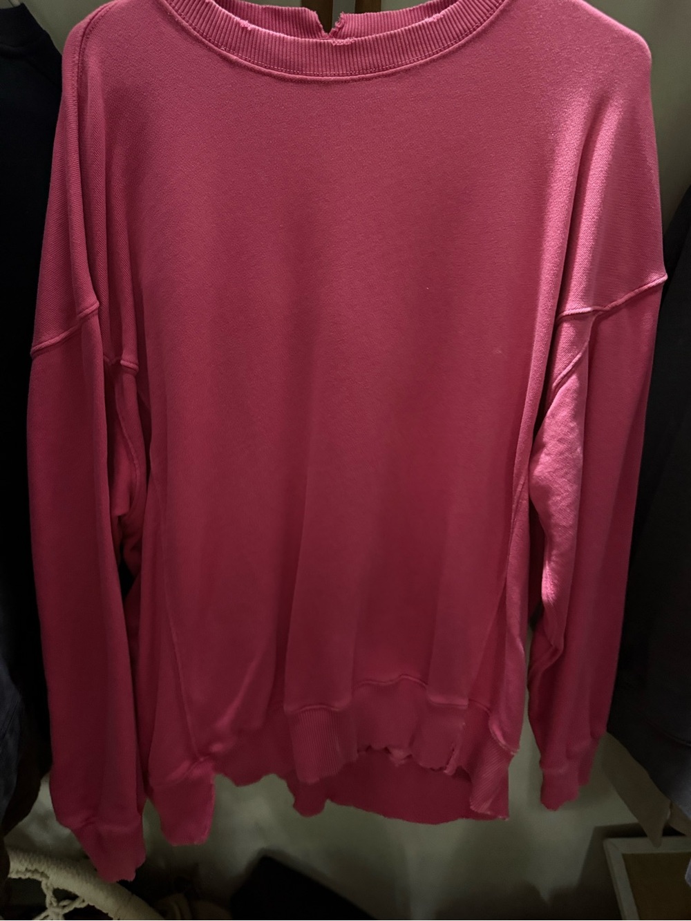 aerie Pink Crewneck Sweatshirt